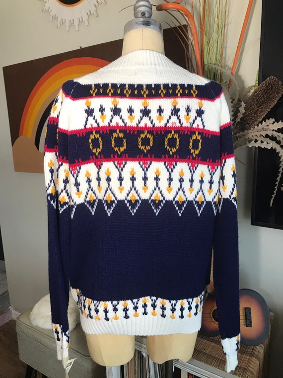 JC Penney 1970s SKI Sweater - image 3