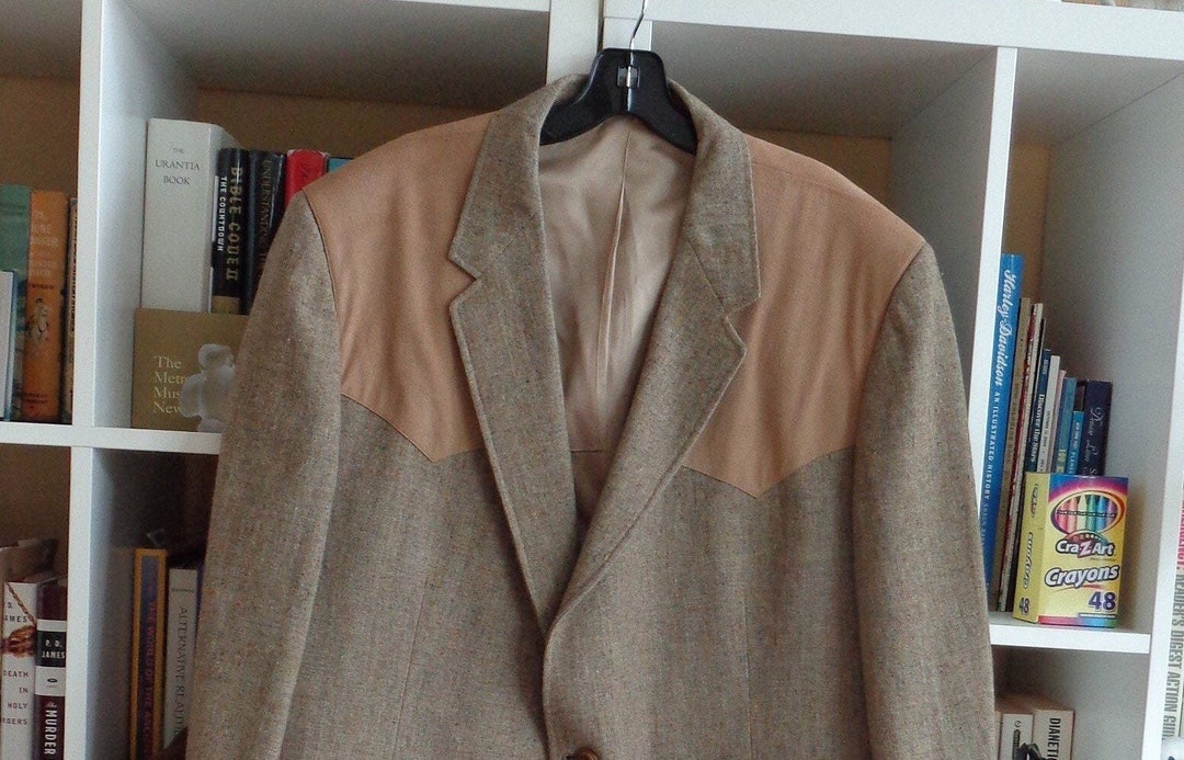 Gino Pacelli 1980s Amazing Western Men's Jacket Etsy