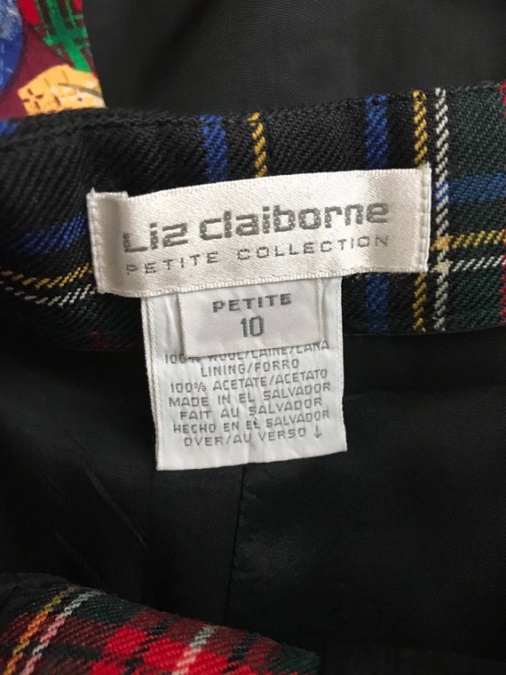 Liz Claiborne 1980s High Waisted pleated ladies P… - image 4