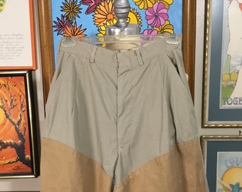 Abercrombie & Fitch Safari 1980’s Oil Cloth Hunting Pants - small