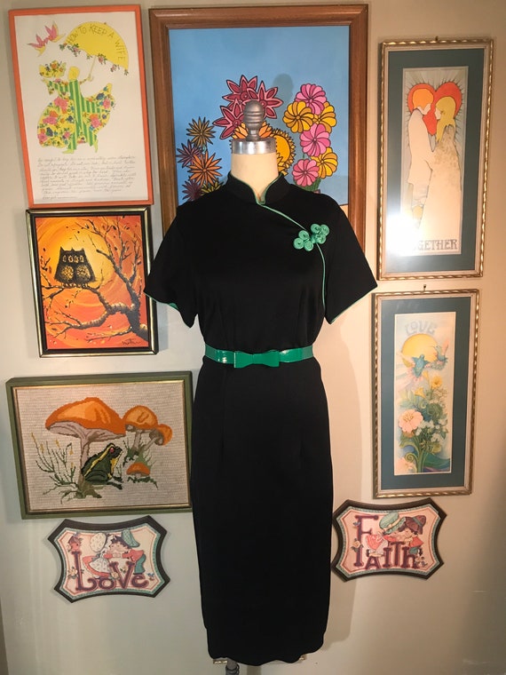 1970's Asian Style Dress - image 2