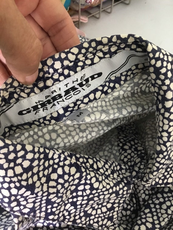 T-shirt Drapé Au Dos Marithé + François Girbaud Taille 42, Coton Blanc, Parfait état - Occasion Peu Porté