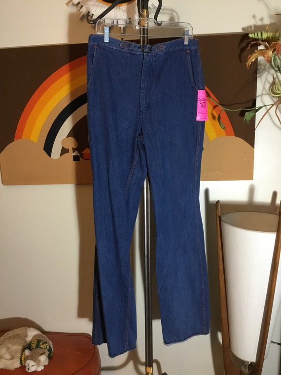 Faded Glory 1970's  Bell Bottom Jeans - image 2