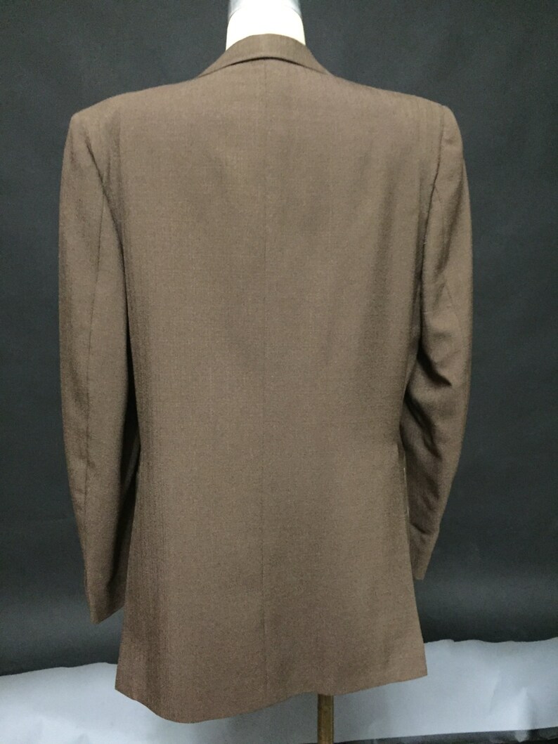 Puccini 1970s Polyester Brown Jacket image 2