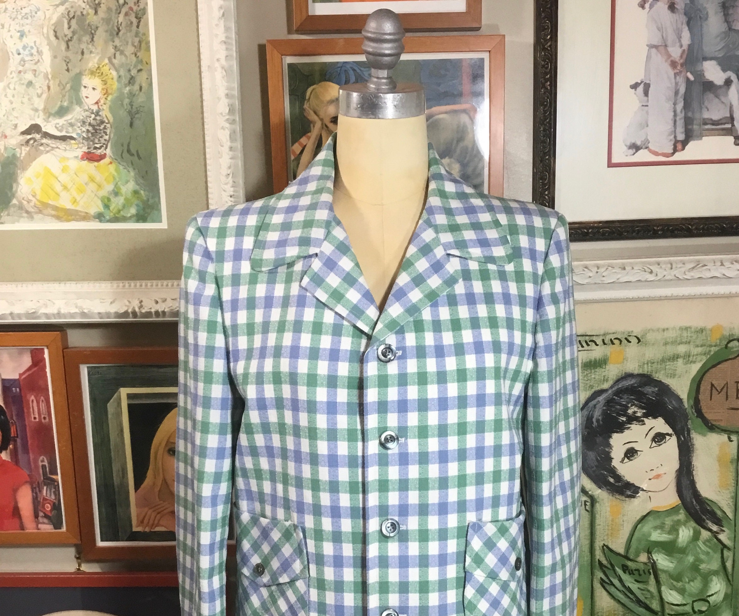 Mens 1970s Leisure Suit Xl - Etsy