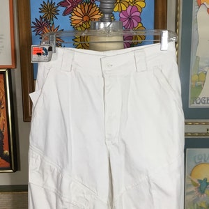 Petroleum Sportswear 80’s Men’s/Unisex White Cotton Pants-NWT