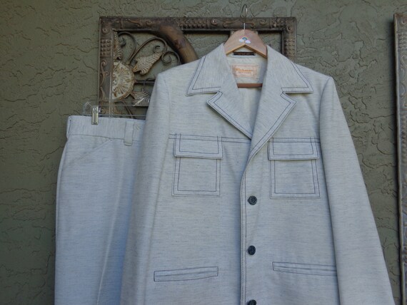 Richman Brothers 1970's Men's Leisure Suit