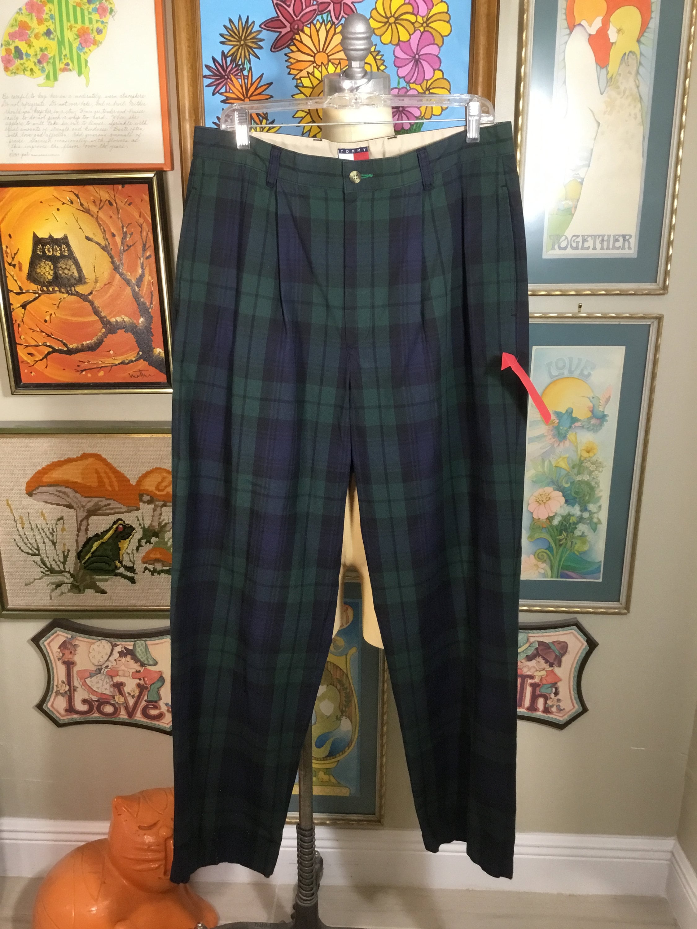 Frame plaid pants deals