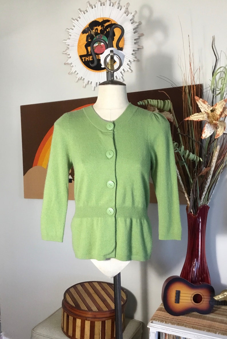 Ann Taylor 1990's Cashmere Sweater Petite image 3