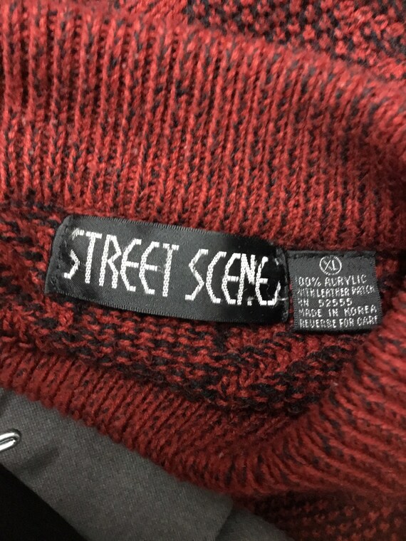 Street Scene 1980’s Men’s/Unisex Pullover Sweater - image 5