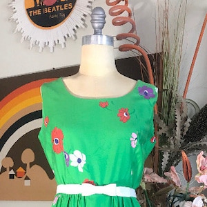 Malia 1960s Hawaiian Cinch Dress