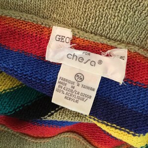 Geoffrey Beene for Chesa 1980’s Women’s Pullover Sweater image 5