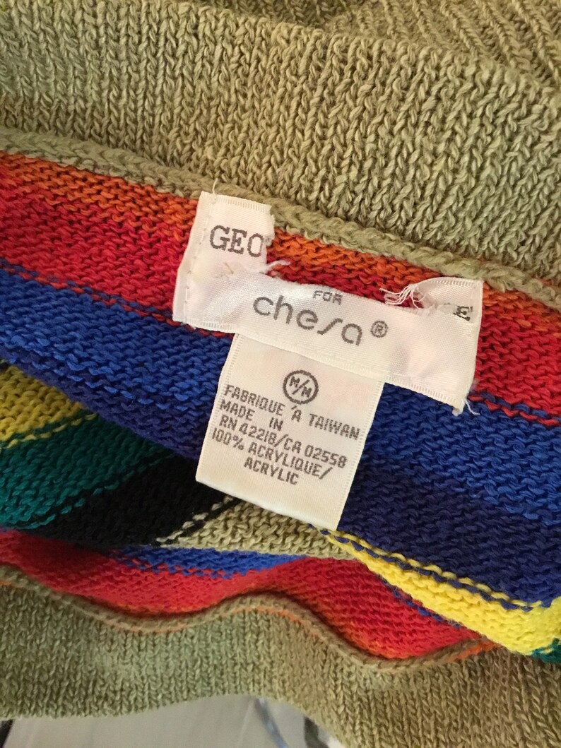 Geoffrey Beene for Chesa 1980’s Women’s Pullover Sweater image 5