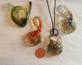 Glass Swirls/Window Decorations/Jewelry Pendant