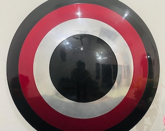 Handmade Captain America Shield: US Agent Cosplay, 22" Aluminum
