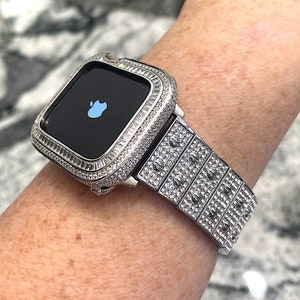 Cartie Apple Watch Band und oder Lab Diamond Apple Watch Hülle Bling Apple Watch Hüllen bling Apple Watch Armbänder Apple Watch Armbänder