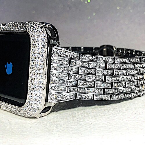 White Gold Apple Watch Accessories Band 