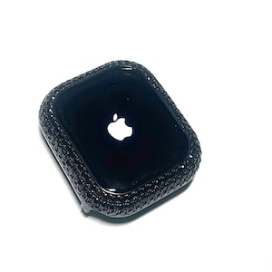 14k Black Lab Diamond Apple Watch Case Micro Pave Bling ipad Iphone 38,42,40,44,41,45,46,49 Ultra Apple Watch band strap Apple Watch cases