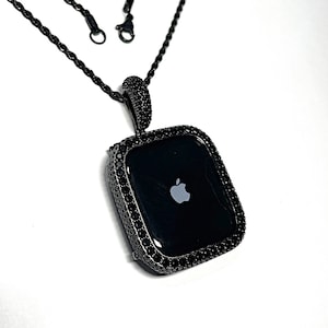 Apple Watch Pendant/Necklace wear on watch or necklace iPhone 40 42/44  41/45mm pendant  Apple Watch necklace Apple Watch pendant