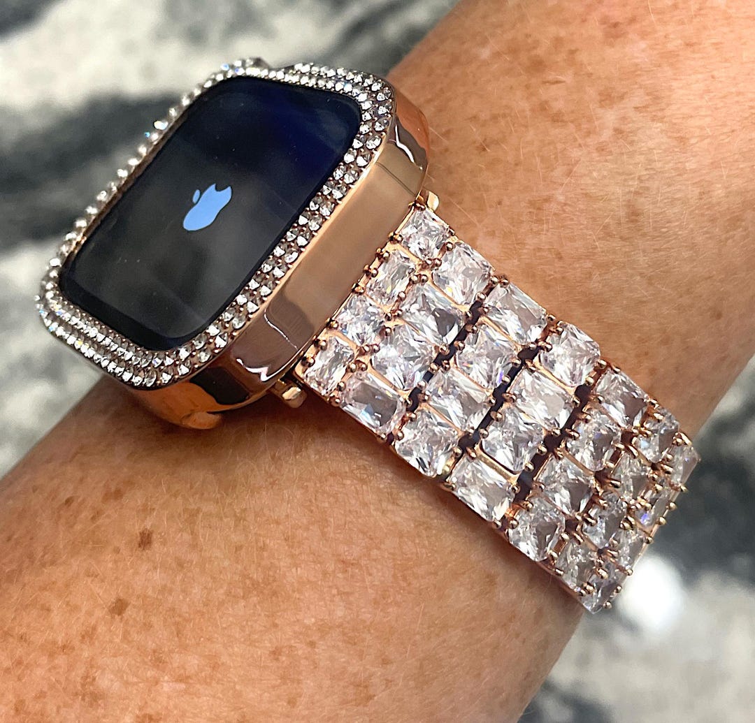STORE Apple Watch ダイヤモンド風装飾付き 輝きをプラス！CORDA Apple Watch Band ダイヤストーン 40mm