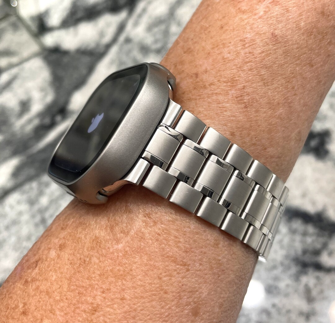Apple Watch Ultra Case and or Band in Titanium Color in Titanium Color