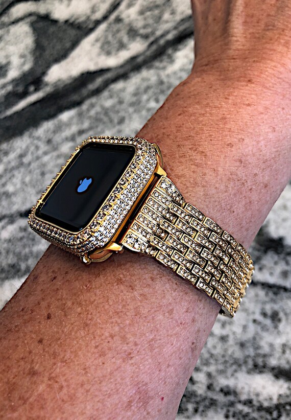 セール】AppleWatch Case Diamond 44・45MM 時計 | www