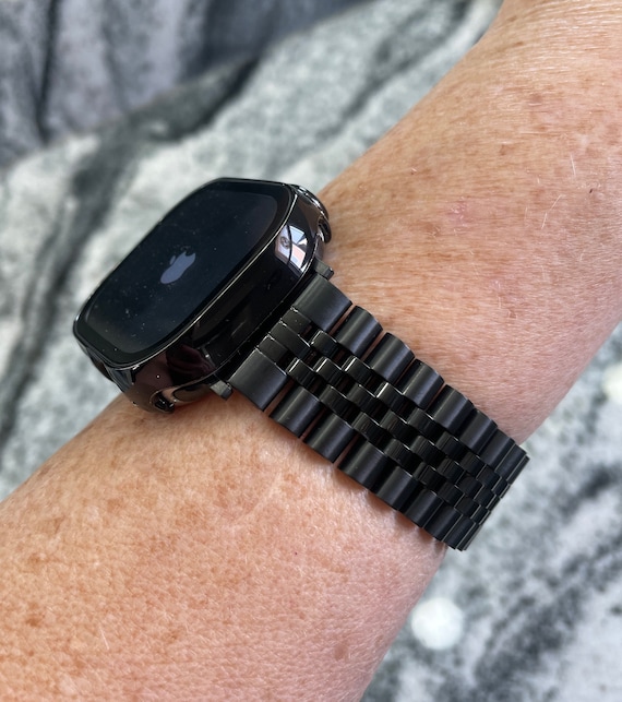 49mm Ultra Apple Watch Band and or Black Pc Bezel Case With Built in Protector Screen 49mm Jubilee Ultra Apple Watch Bands Apple Watch Cases Etsy Canada