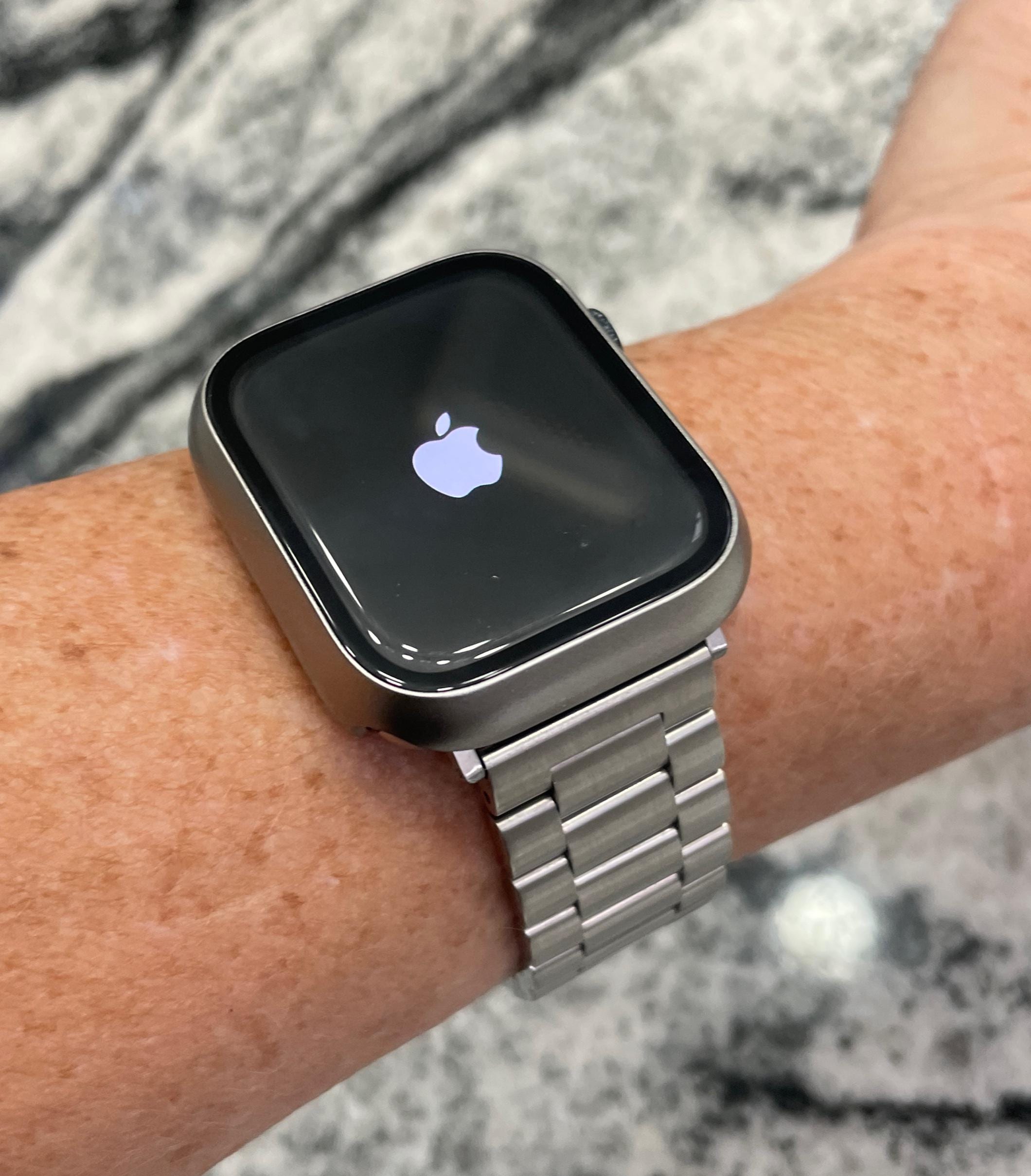 42mm Stainless Steel Apple Watch 42mm Natural Link Bracelet Apple
