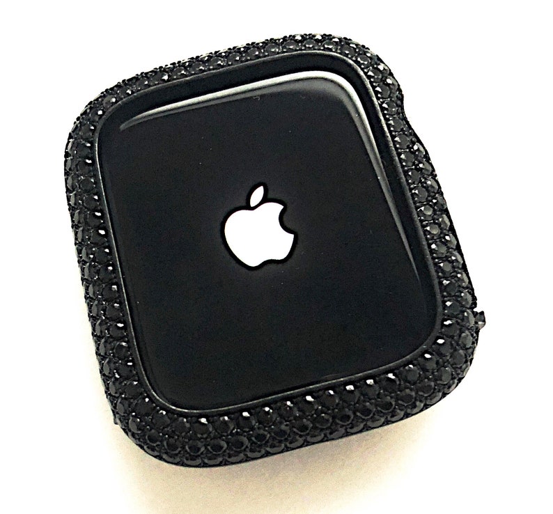 Black Bezel Only Lab Diamond Apple Watch Bezel Case Series | Etsy