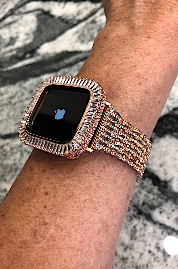 Rose Gold Apple Watch Band and or 