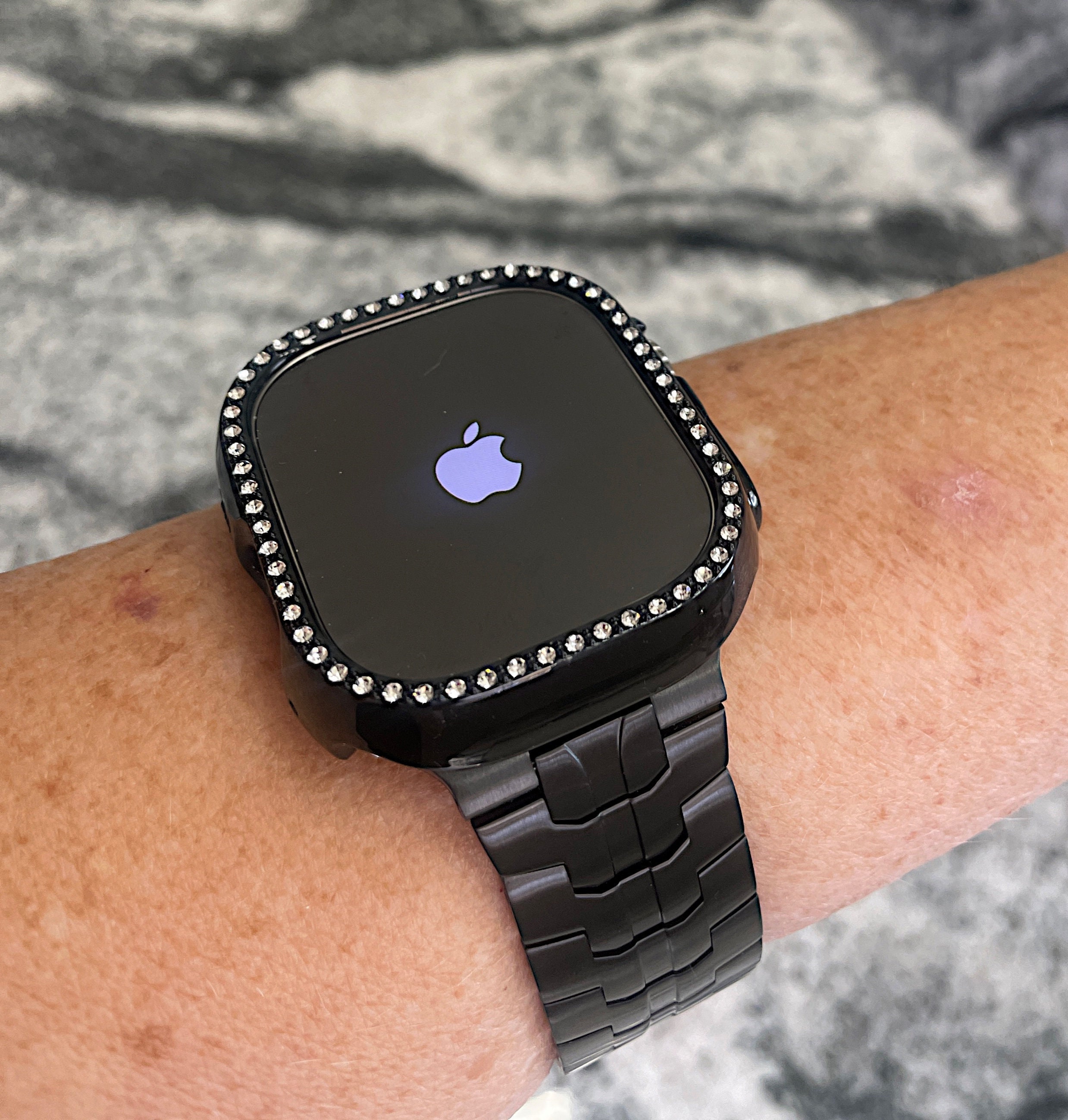 49mm Ultra Apple Watch Band and or Pc Crystal Bezel Caseblack - Etsy
