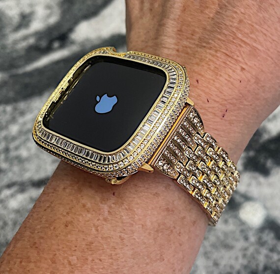 Yellow Gold Apple Watch Band and or 