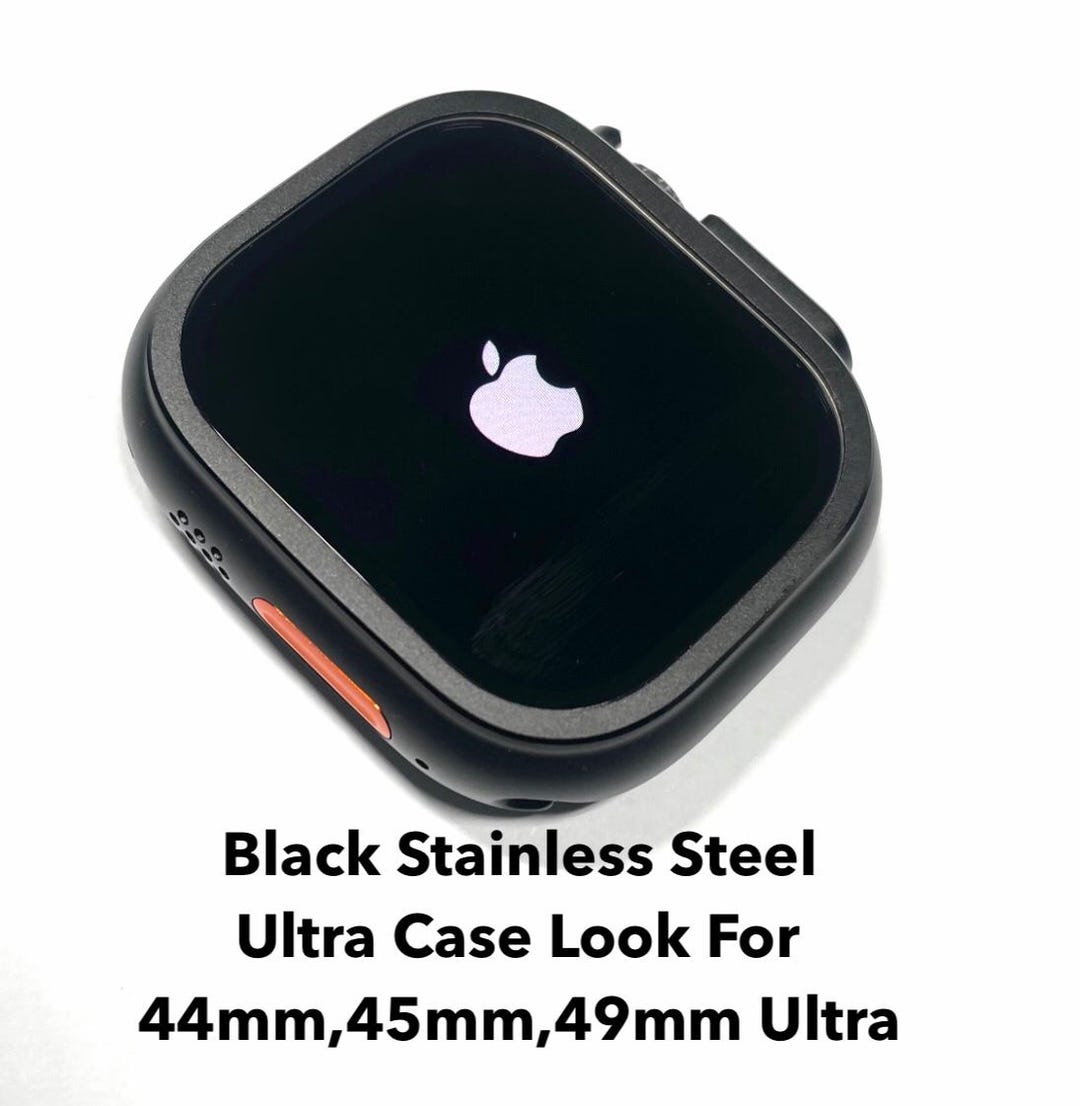 Metal Apple Watch Black Stainless Steel Case Metal Apple Watch
