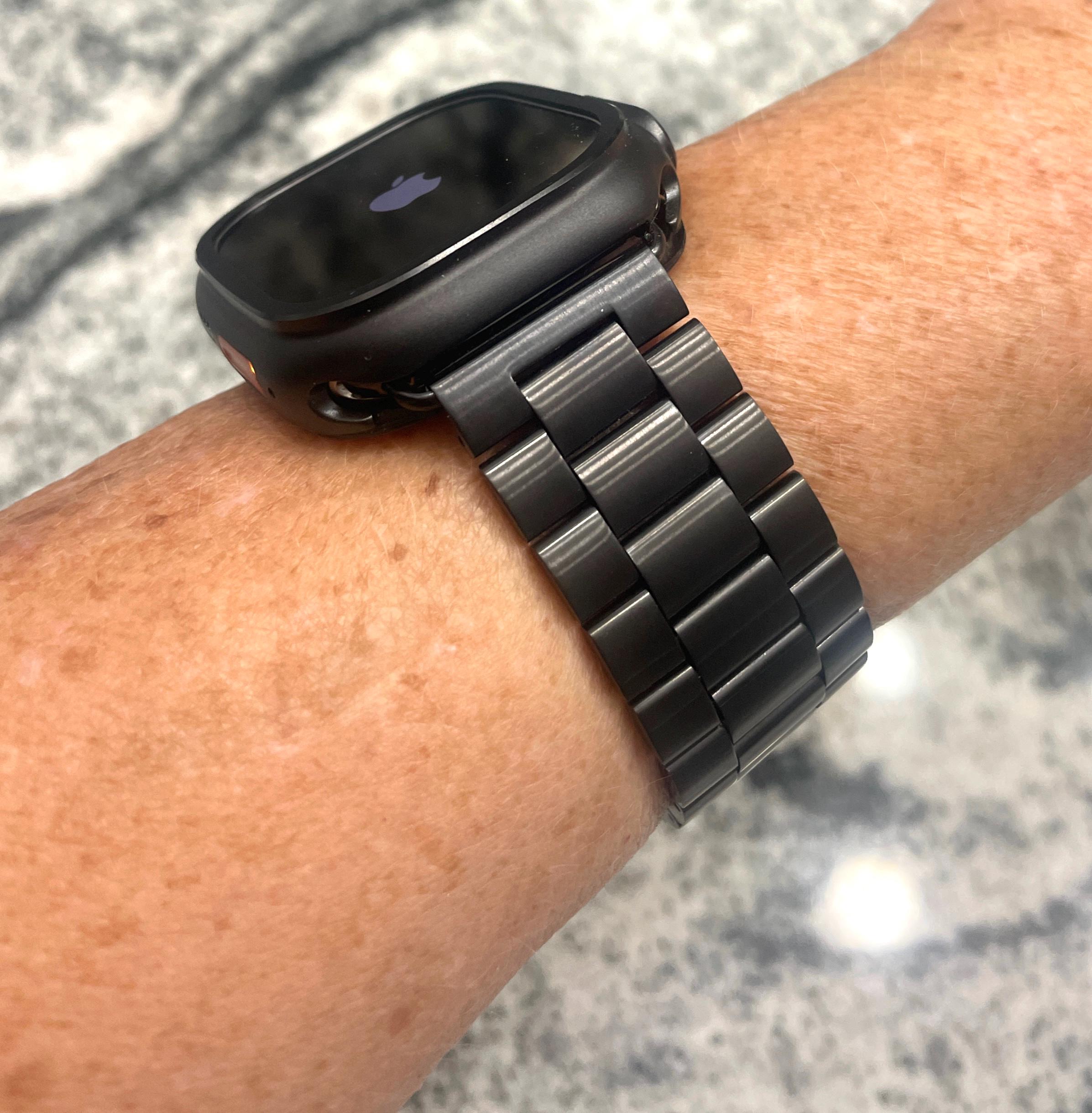 Apple Watch Black Stainless Steel Case and or Apple Watch Band the
