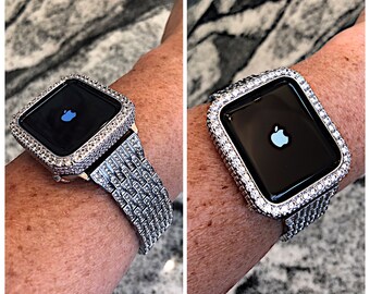 Luxury Apple Watch Band and or Apple Watch Case Lab Diamond | Etsy Australia