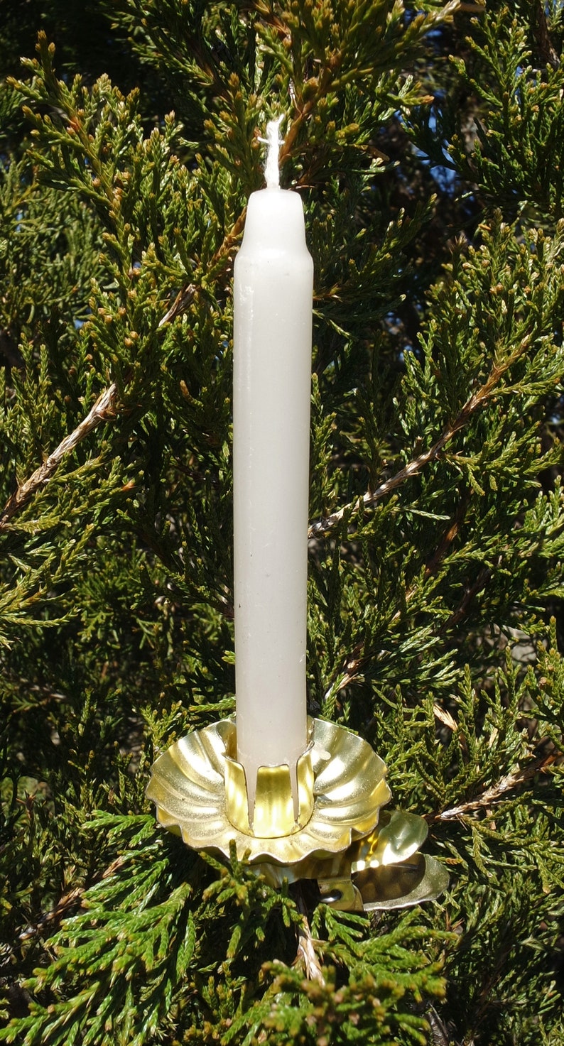 Handmade 100 Pure White Beeswax Chime Candles Set Etsy