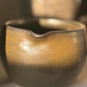 Dark Green Matcha Bowl