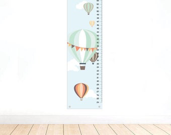 Personalized Hot Air Balloon GROWTH CHART