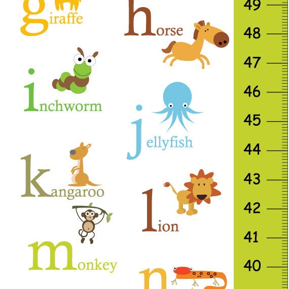 Abc Animal Chart