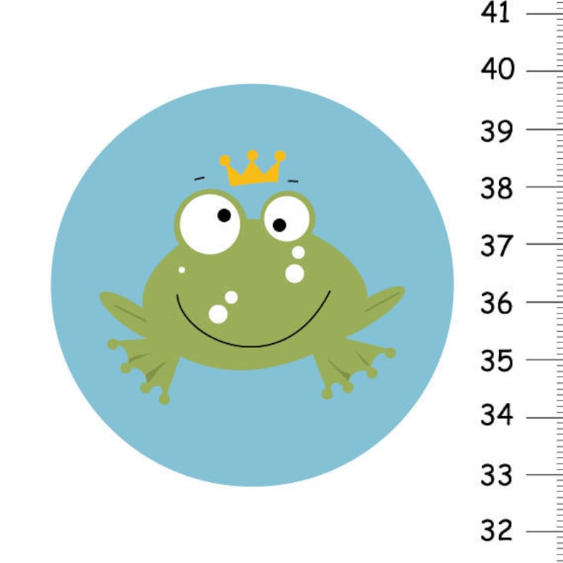 canvas growth chart baby boy froggies light blue light green growth chart baby boy