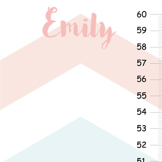 Etsy Personalized Growth Chart