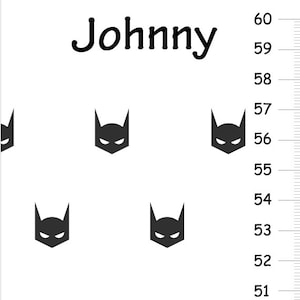 Superhero mask growth chart -  teen boy room decor, Hero mask, Superhero mask, superhero decor