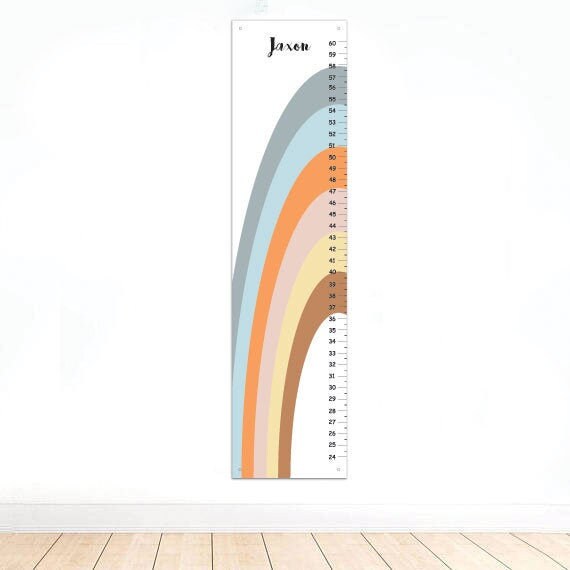 Boys Growth Chart Decor