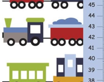 Personalized Trains Growth Chart