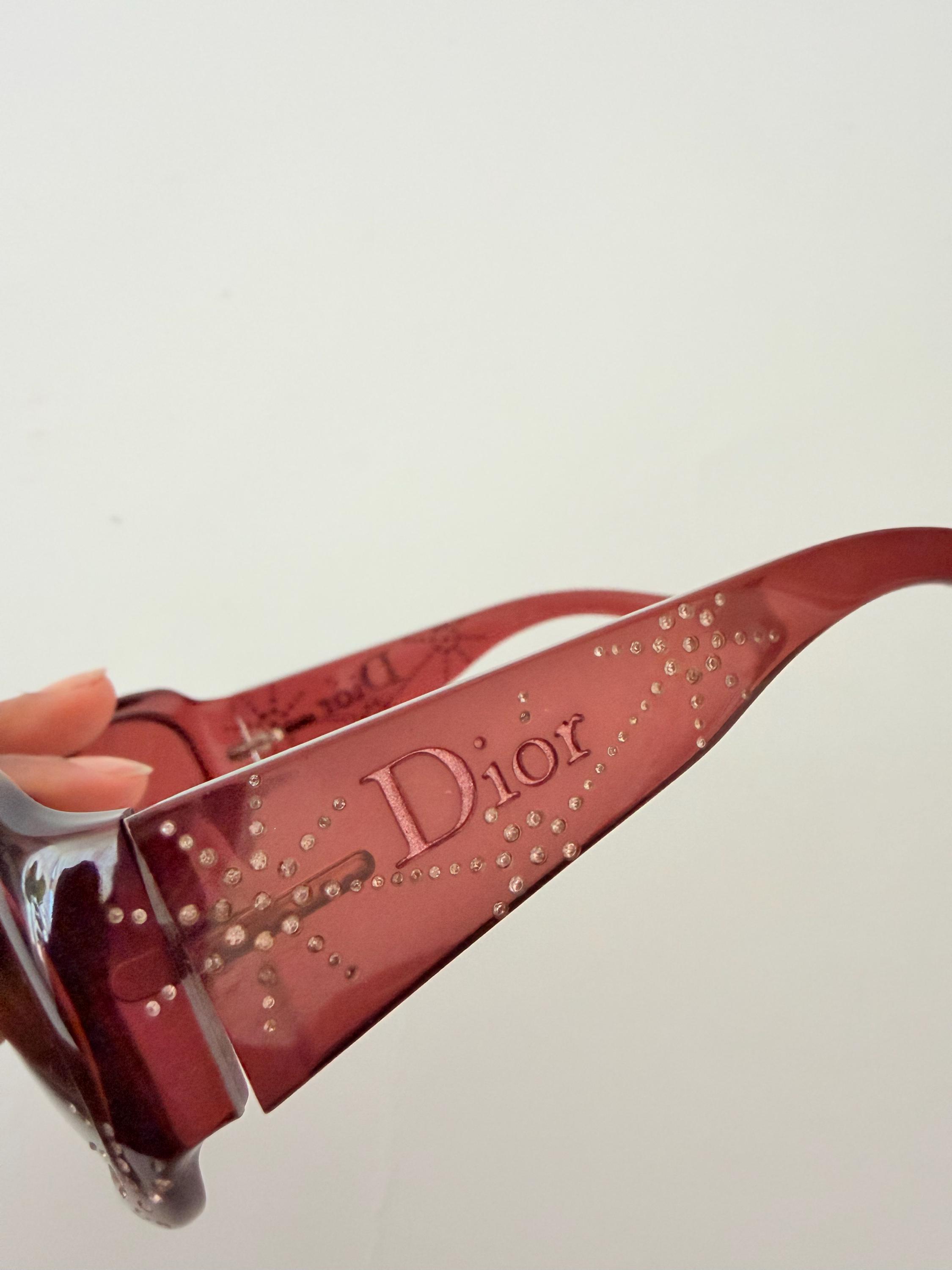 Christian Dior Vintage Spidior 2 Brown Sunglasses - Etsy