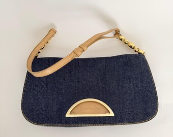 Christian Dior Malice Denim Bag - Etsy