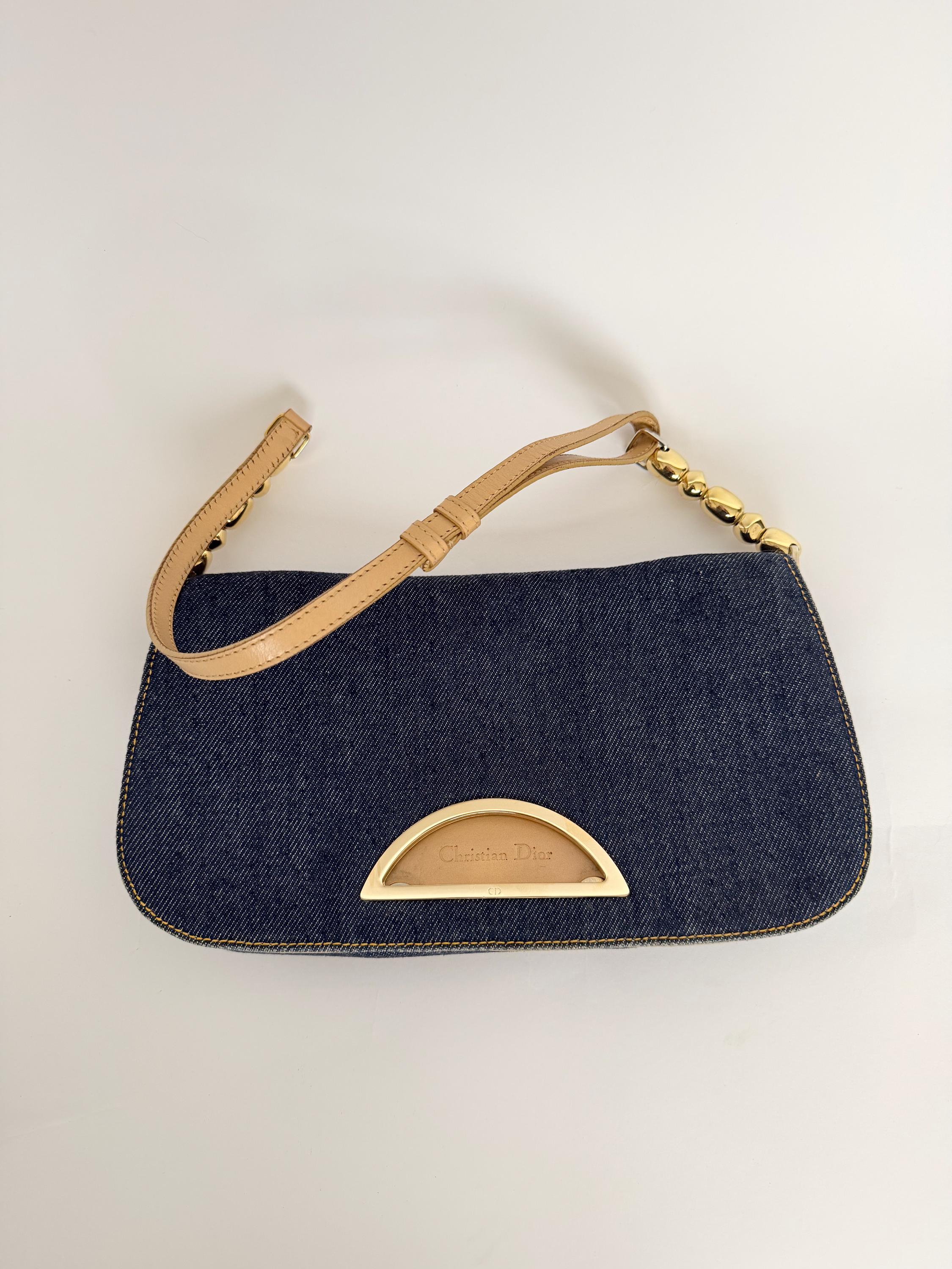 Christian Dior Malice Denim Bag - Etsy