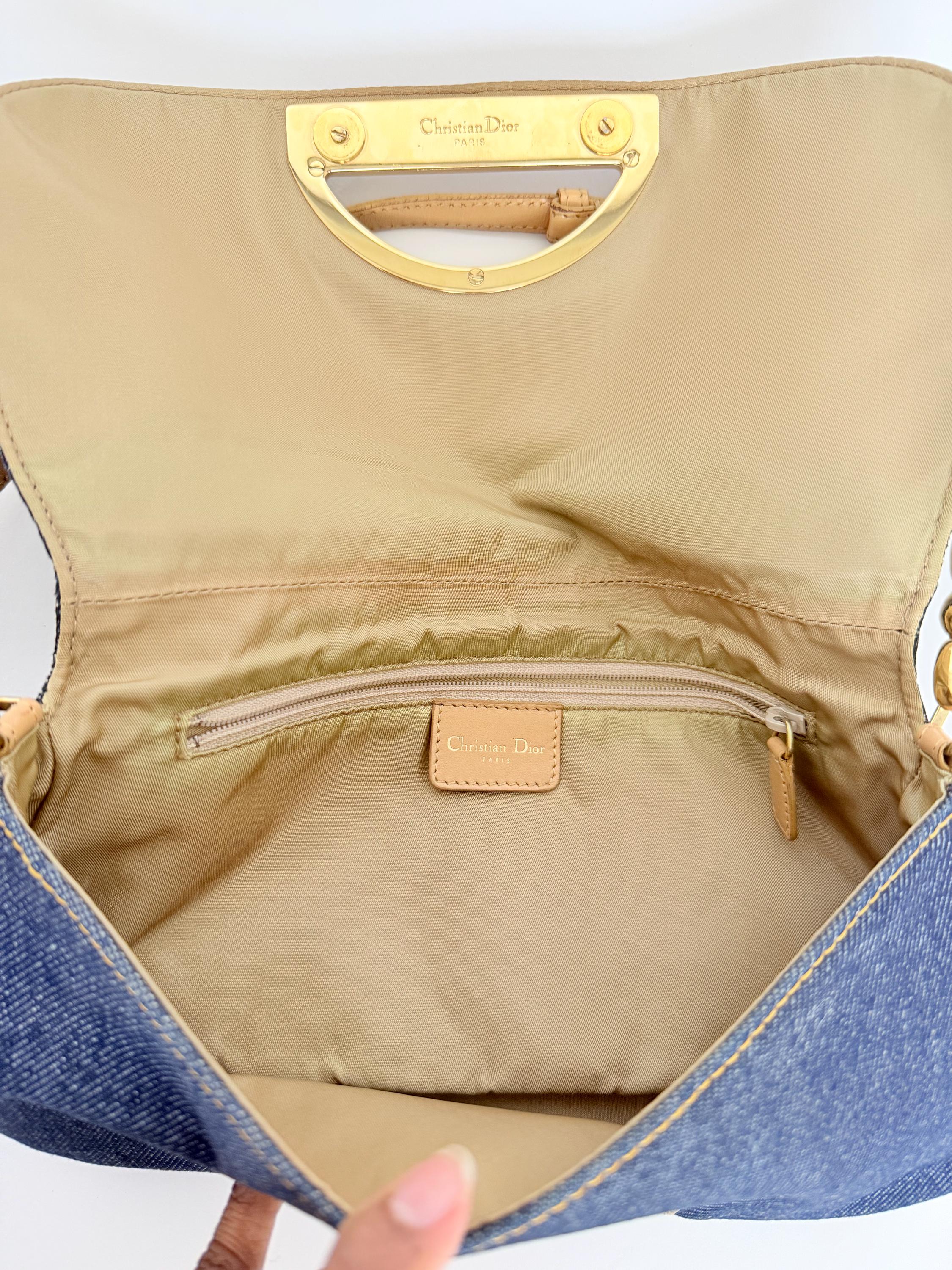 Christian Dior Malice Denim Bag - Etsy