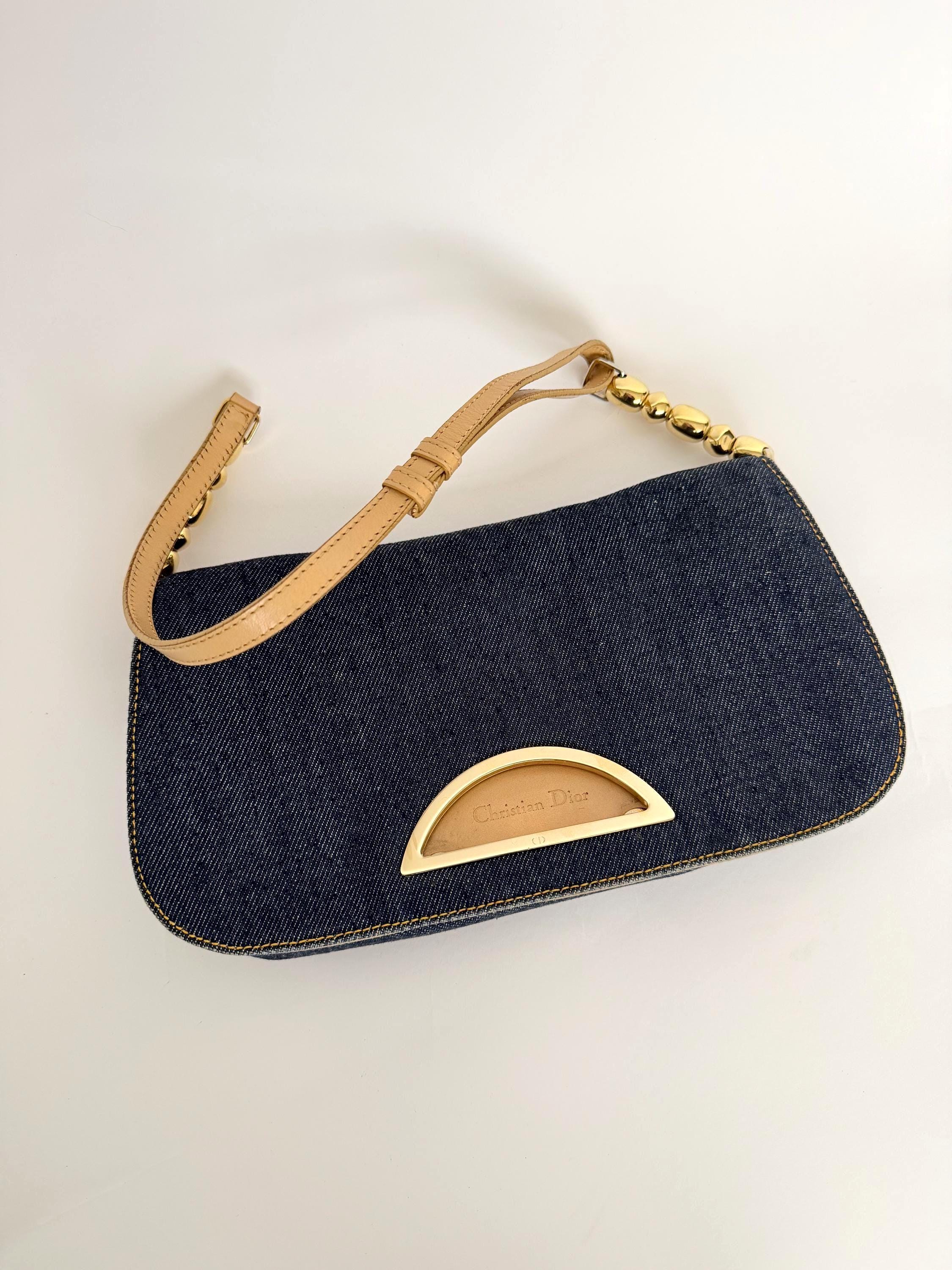 Christian Dior Malice Denim Bag - Etsy