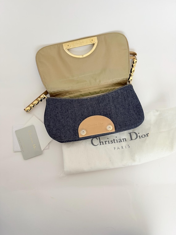 Christian Dior Malice Denim Bag - Etsy